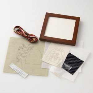 COSMO A Life With A Cat Window Embroidery Kit | Crafties Fair