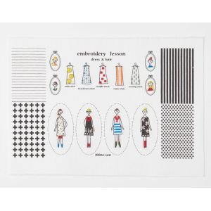 COSMO 100 Ladies Embroidery Charm Kit | Beginner Kit | Crafties Fair