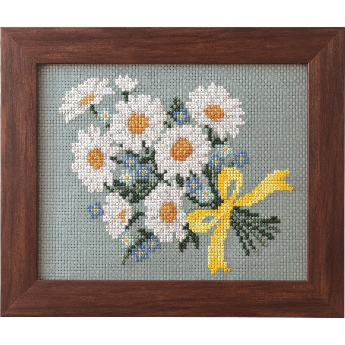 COSMO Margaret Bouquet Cross Stitch Kit | Framed Floral | Crafties Fair