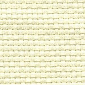 COSMO Java Cloth 14ct Light Yellow No. 32 | Cotton Cross Stitch Fabric