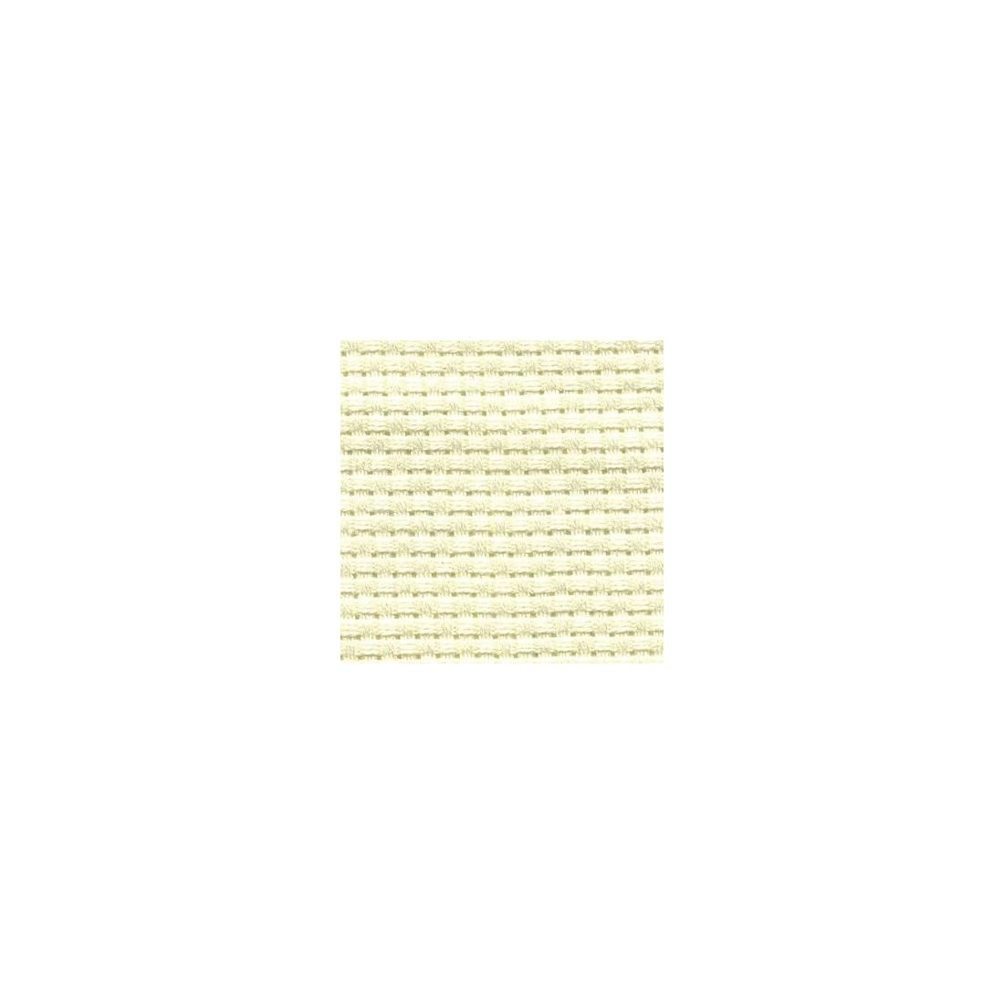 COSMO Java Cloth 14ct Light Yellow No. 32 | Cotton Cross Stitch Fabric