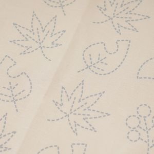 Autumn Colors Sashiko Kitchen Cloth Easy-Kit | Beginner Embroidery Kit