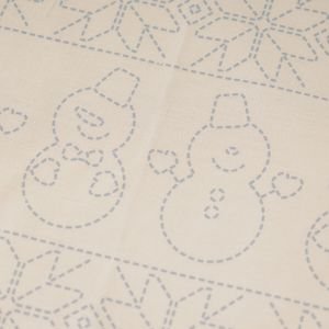 Nordic Sashiko Kitchen Cloth Easy-Kit | Beginner Embroidery Kit