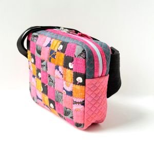 One-of-a-Kind Quilted Cotton Belt Bag | Handmade Crossbody & Fanny Pack