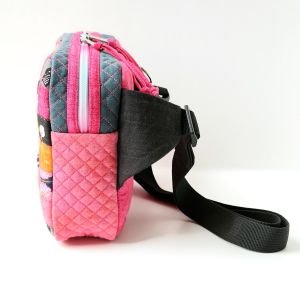 One-of-a-Kind Quilted Cotton Belt Bag | Handmade Crossbody & Fanny Pack
