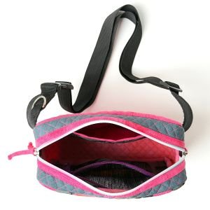 One-of-a-Kind Quilted Cotton Belt Bag | Handmade Crossbody & Fanny Pack