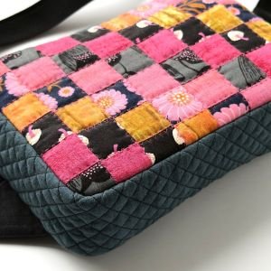 One-of-a-Kind Quilted Belt Bag | Handmade Cotton Crossbody & Fanny Pack
