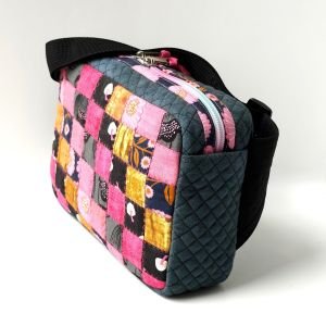 One-of-a-Kind Quilted Belt Bag | Handmade Cotton Crossbody & Fanny Pack