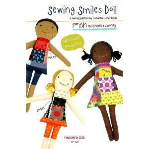 Sewing Smiles Doll Paper Sewing Pattern – Scrap Friendly Doll Pattern