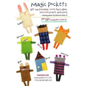 Magic Pockets Paper Sewing Pattern – Gift Card & Tooth Fairy Pockets