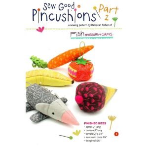 Sew Good Pincushions Part 2 Paper Sewing Pattern – 5 Designs