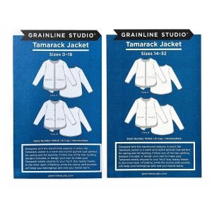 Tamarack Jacket Sewing Pattern | Quilted Coat for Spring & Fall