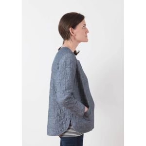 Tamarack Jacket Sewing Pattern | Quilted Coat for Spring & Fall