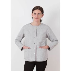 Tamarack Jacket Sewing Pattern | Quilted Coat for Spring & Fall
