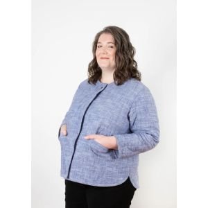 Tamarack Jacket Sewing Pattern | Quilted Coat for Spring & Fall
