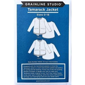Tamarack Jacket Sewing Pattern | Quilted Coat for Spring & Fall