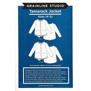 Tamarack Jacket Sewing Pattern | Quilted Coat for Spring & Fall
