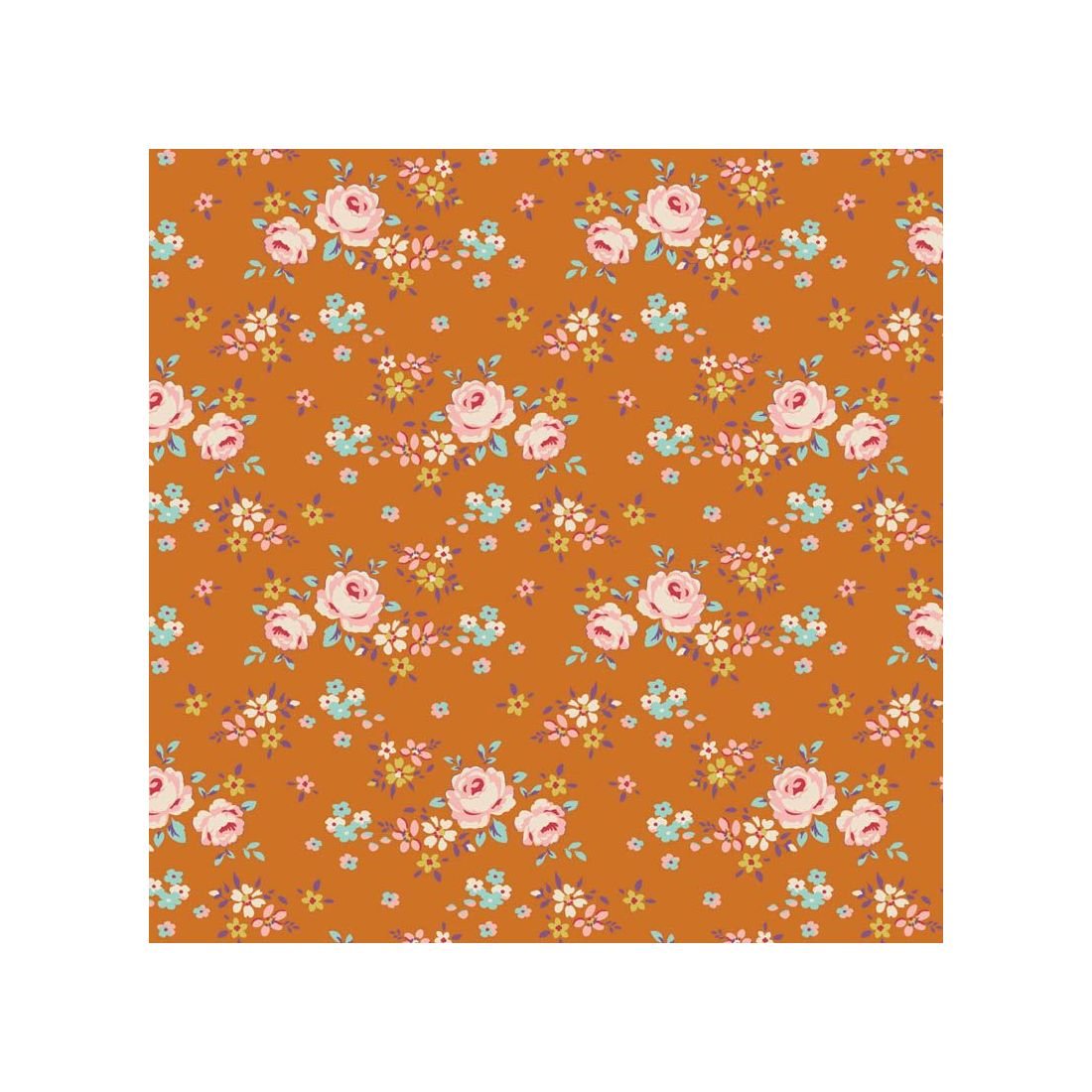 Gracie Ginger 130136 | Tilda Creating Memories Autumn Fabric