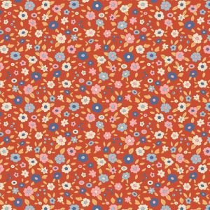 Evie Rust 130138 | Tilda Creating Memories Autumn Fabric