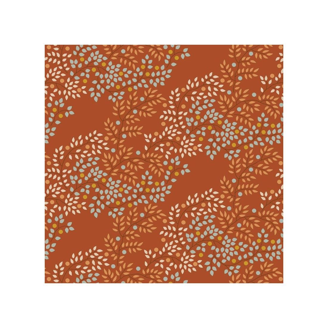 Berrytangle Copper 130140 | Tilda Creating Memories Autumn Fabric