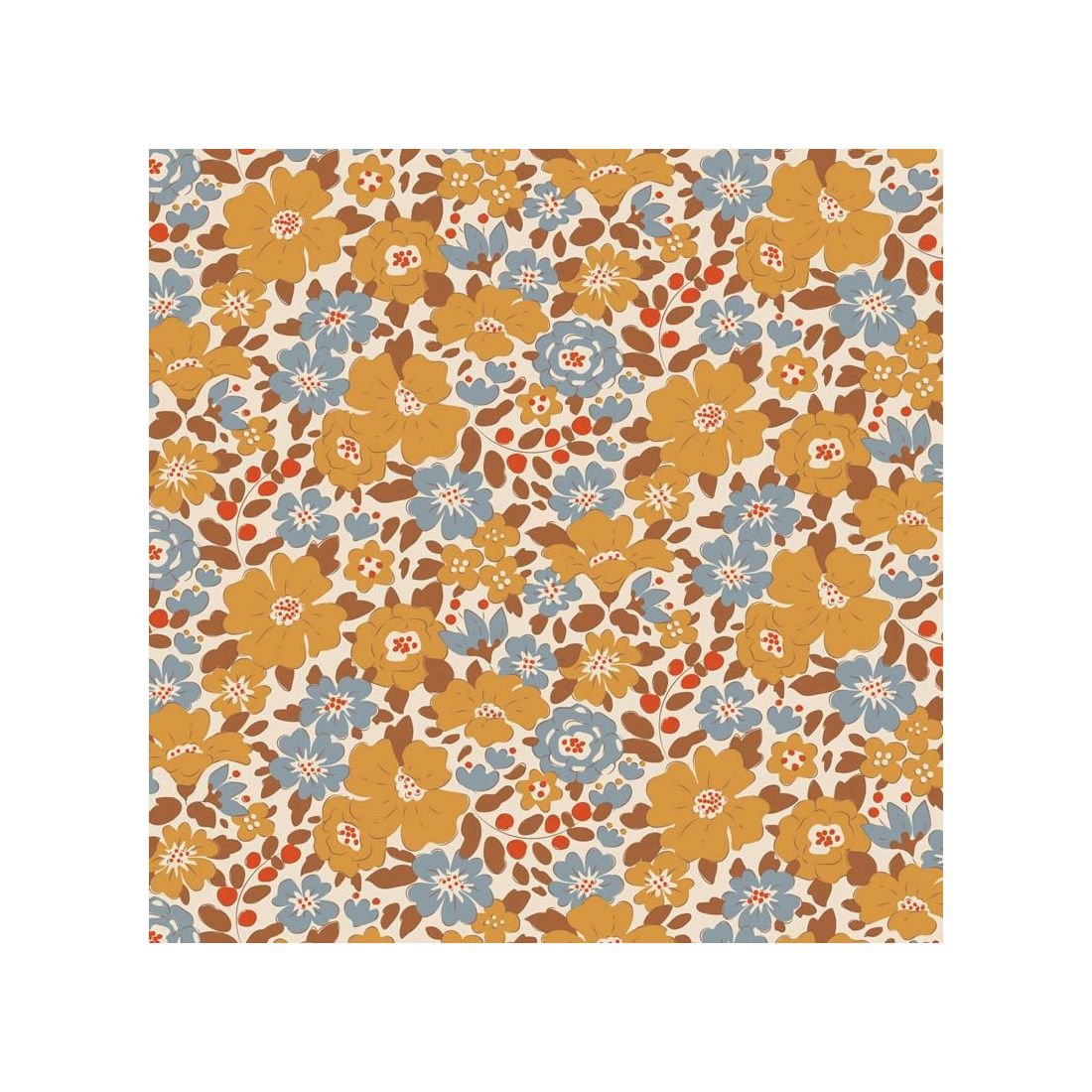Harper Saffron 130142 | Tilda Creating Memories Autumn Fabric