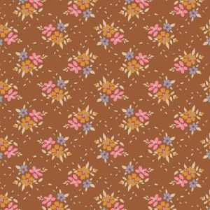 Frida Brown 130143 | Tilda Creating Memories Autumn Fabric
