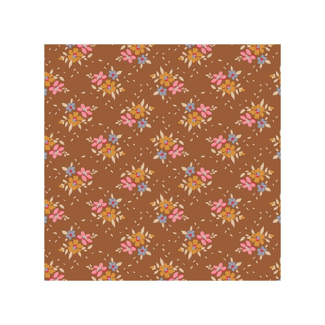 Frida Brown 130143 | Tilda Creating Memories Autumn Fabric
