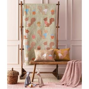 Tinystripe Ginger 160077 | Tilda Creating Memories Autumn Fabric