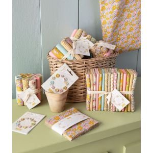 Gracie Yellow 130117 | Tilda Creating Memories Spring Fabric