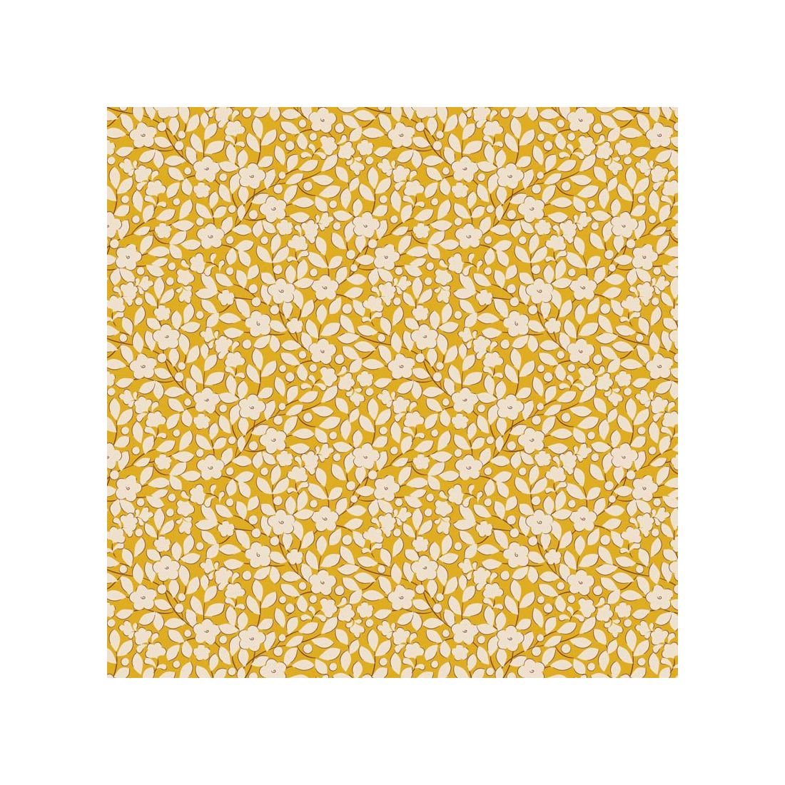 Avery Yellow 130120 | Tilda Creating Memories Spring Fabric