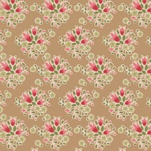 Lulu Sand 130148 – Creating Memories Winter Reds & Greens | Tilda Fabric