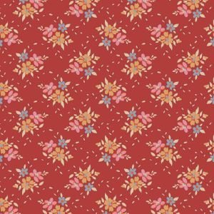 Frida Red 130150 – Creating Memories Winter Reds & Greens | Tilda Fabric