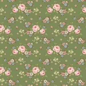Gracie Green 130151 – Creating Memories Winter Reds & Greens | Tilda Fabric