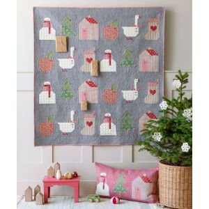 Plaid Burgundy 160086 – Creating Memories Winter Reds & Greens | Tilda Fabric