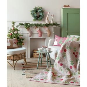 Plaid Burgundy 160086 – Creating Memories Winter Reds & Greens | Tilda Fabric