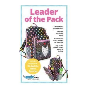 Leader of the Pack Backpack Pattern by ByAnnie