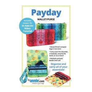Payday Wallet & Purse Sewing Pattern by Annie | Crafties Fair