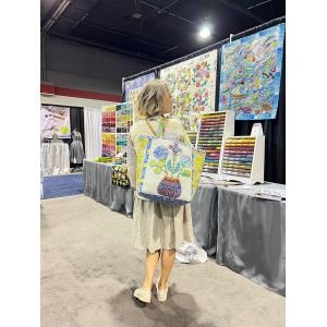 Morris Tote Bag Sewing Pattern by Sue Spargo | Quilted Tote