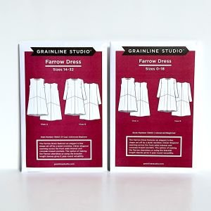 Grainline Studio Farrow Dress Paper Sewing Pattern | Crafties Fair