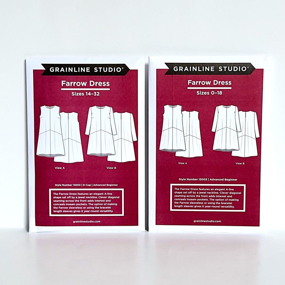 Grainline Studio Farrow Dress Paper Sewing Pattern | Crafties Fair
