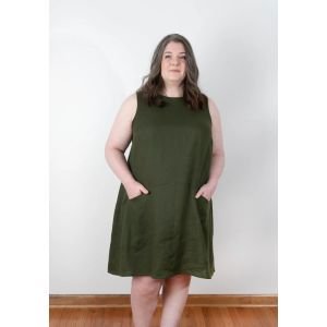 Grainline Studio Farrow Dress Paper Sewing Pattern | Crafties Fair