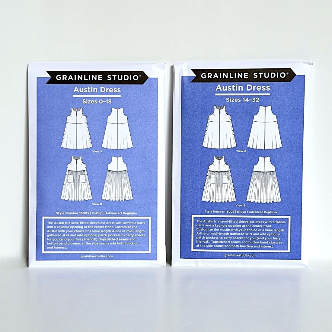 Grainline Studio Austin Dress Sewing Pattern | Sleeveless Dress Pattern | Crafties Fair