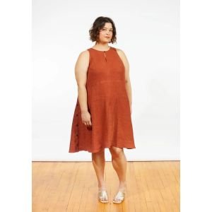 Grainline Studio Austin Dress Sewing Pattern | Sleeveless Dress Pattern | Crafties Fair