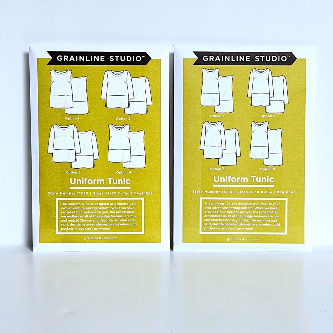 Grainline Studio Uniform Tunic Sewing Pattern | Mix & Match Dress Pattern | Crafties Fair
