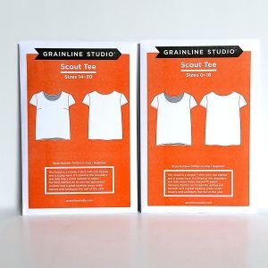 Grainline Studio Scout Tee Sewing Pattern | Woven T-Shirt Pattern | Crafties Fair