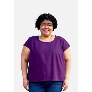 Grainline Studio Scout Tee Sewing Pattern | Woven T-Shirt Pattern | Crafties Fair