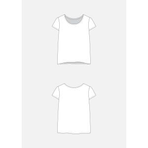 Grainline Studio Scout Tee Sewing Pattern | Woven T-Shirt Pattern | Crafties Fair