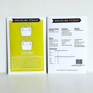 Grainline Studio Town Bag Sewing Pattern | Project Bag Pattern | Crafties Fair