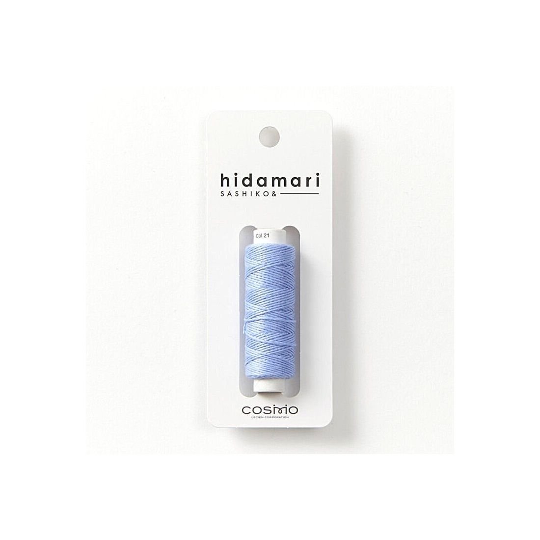 COSMO Hidamari Sashiko Thread No.21 – New Colors Cotton Thread Japan