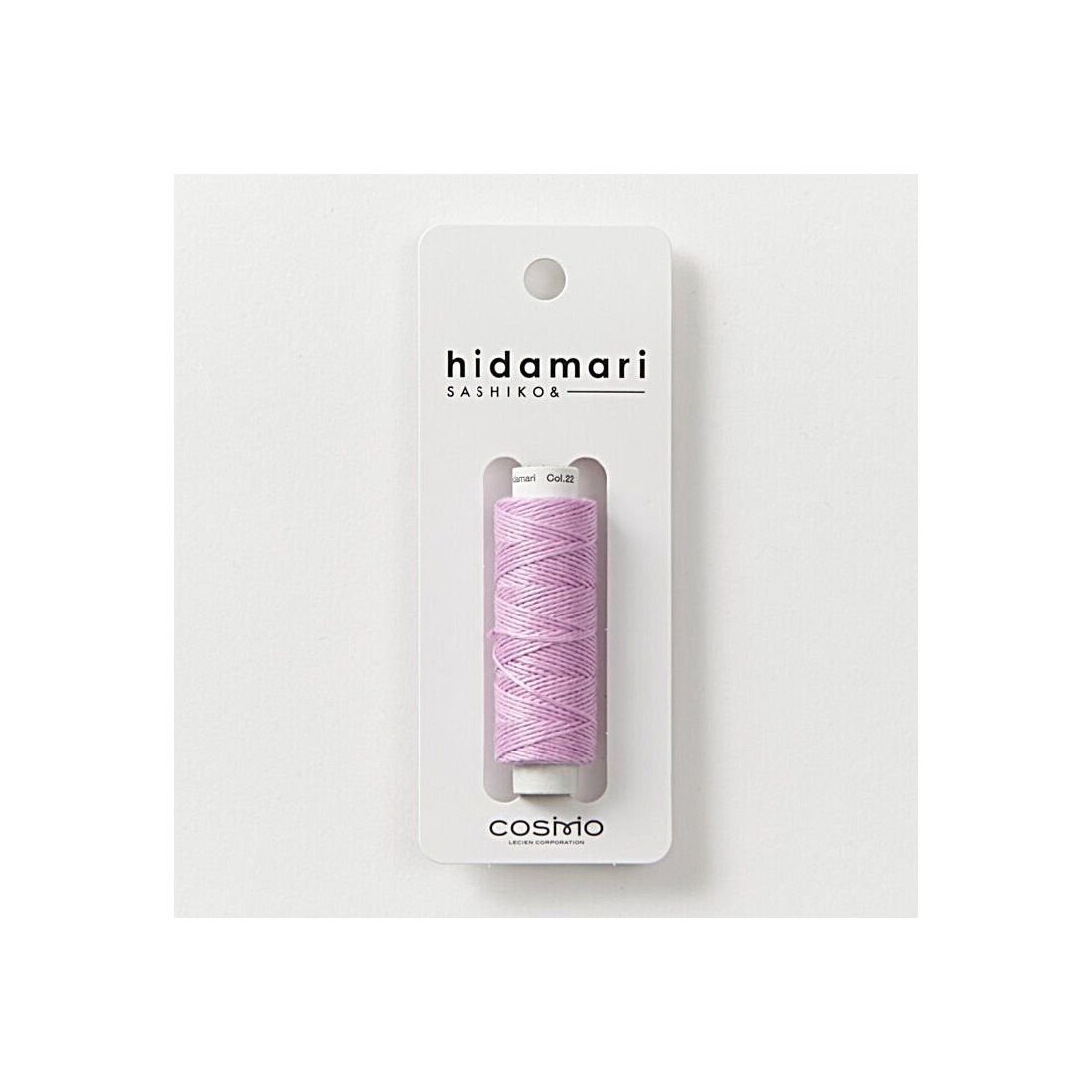 COSMO Hidamari Sashiko Thread No.22 – Blush Pink Cotton Thread Japan